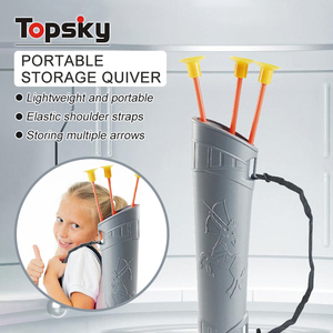 Ensemble de jeu de tir à l'arc pour enfants en plastique amusant, jeu de sport en plein air, jouets à ventouses en plastique, arc et flèches pour enfants - Product Image 6