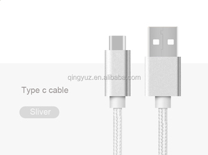 2.4A 3M Cable de cargador <span class=keywords><strong>USB</strong></span> tipo <span class=keywords><strong>C</strong></span> trenzado de nailon negro Cable de popular de 10 pies para <span class=keywords><strong>c</strong></span>ámara y computadora - Product Image 5