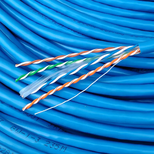 <span class=keywords><strong>สาย</strong></span>เคเบิล24AWG 1000ft 4คู่สายเคเบิลเครือข่าย <span class=keywords><strong>Cat6</strong></span> UTP สำหรับการสื่อสาร - Product Image 2