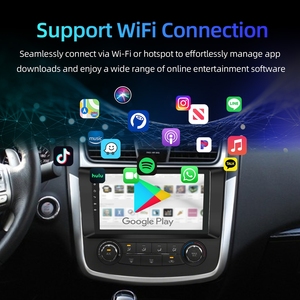 Autoradio Android Rhythm pour Nissan Altima 2013-2018, écran IPS 9 pouces, radio FM RDS, commande au volant, navigation GPS - Product Image 5