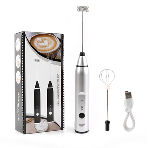Top Seller USB Rechargeable Electric Whisk Handheld Milk Frother Foam Maker for Coffee Lattes Matcha - Product Image 1