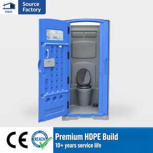 Unité <span class=keywords><strong>Sanitaire</strong></span> Mobile <span class=keywords><strong>de</strong></span> Luxe Prête à l'Expédition, Toilettes Doubles Portables en HDPE pour <span class=keywords><strong>Chantier</strong></span> - Product Image 1