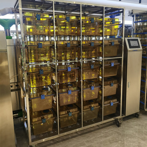 Système de cage ventilée modulaire IVC pour rongeurs, lapins, <span class=keywords><strong>animaux</strong></span> de laboratoire, cage en acier inoxydable - Product Image 1