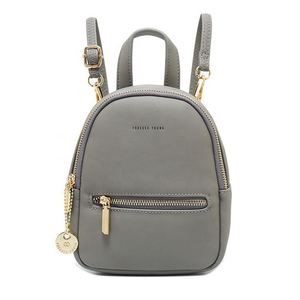 Multi-Function Female Casual PU <b>Leather</b> Shoulder Bag <b>Mini</b> Women <b>Leather</b> <b>Backpack</b> Sky Blue Color - Product Image 4