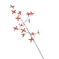 Plante artificielle de grenade verte pour salon, feuilles de fleurs en soie séchées, toucher naturel, 86 cm, pour Noël, intérieur et extérieur