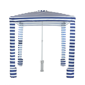 Manufacturer Custom Printing M XL Outdoor Portable <strong>Cool</strong> Beach <strong>Cabana</strong> Tents, Windproof Square Beach Shade Umbrella <strong>Cabanas</strong> - Product Image 4