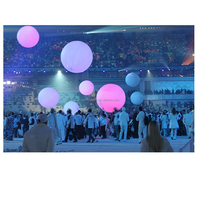 Club télécommande ballon de fête tactile éclairé PVC LED Public Lancer des boules Touch Foule Balles LED Interactive Zygote Balls