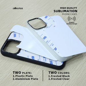 Support Sans Fil Chargement Tpu Mat Transfert de Chaleur Mobile Couvre Blanc Sublimation Téléphone Cas Pour Iphone 16 15 14 13 Pro Max - Product Image 2