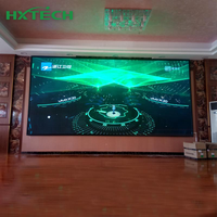 Panel de pantalla LED curvo delgado de pared LED de producción virtual fija para estudio de TV interior y pantalla de película