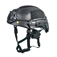 Casque tactique FAST robuste avec mentonnière réglable pour la protection de l'entraînement en plein air