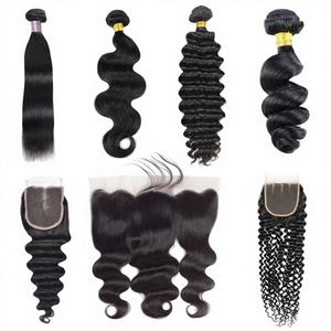 ORIGINAL RAW TEMPLE NON TRAITÉS PLEIN VOLUME MICRO BOUCLE PLEINE TÊTE VIETNAMIEN UNISEXPORTATEUR DE CHEVEUX KIR KING INDE - Product Image 1