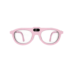Kids AI Smart Glasses With Electronic Atomization Lens Eye Distance Posture Prevention Vision Control <b>Pink</b> Black <b>Frames</b> - Product Image 5