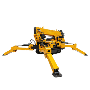 HUADA CE portabel Mini bensin/Diesel Spider Crawler Crane teknik peralatan pengangkat desain dilipat Custom-made - Product Image 6