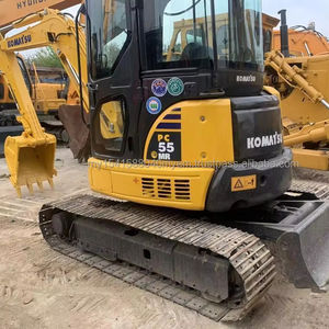 Usado Mini Komatsu Pc55 PC55MR Excavadora de orugas de segunda mano 5ton Komatsu PC55 PC56 con precio barato en Venta caliente - Product Image 2