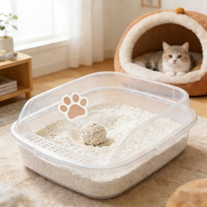 Produits de nettoyage écologiques à bas <span class=keywords><strong>prix</strong></span>, litière pour chat, contrôle efficace des odeurs, absorption d'<span class=keywords><strong>eau</strong></span> supérieure, sable pour litière pour chat - Product Image 1