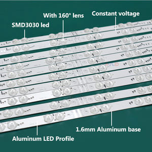 Barra de Retroiluminación LED SMD 3030 de 24 LEDs RGB CCT para Caja de Luz y Cartelera - Product Image 5