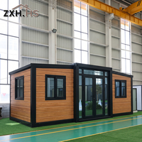 Solution de dortoir confortable avec configurations de lits multiples, maison préfabriquée de 20 pieds, maison conteneur