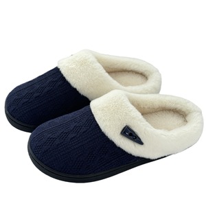 Bon marché Prix léger respirant anti-dérapant fourrure chaude chaussures d'intérieur pour dames hommes diapositives pour pantoufles pour la saison d'hiver - Product Image 5