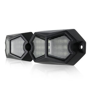 Luz LED RGB para Roca de 12-24V al por Mayor, Luz Lateral Blanca de 6000K y 150lm con Haz de Inundación Intermitente, Luz Trasera Universal para Camión, Vehículo de 15W, 2 Años de Garantía - Product Image 1