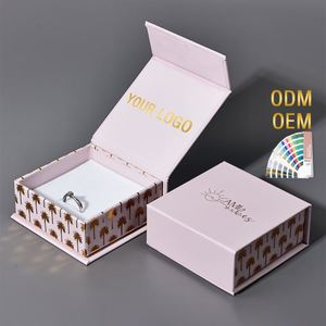 Custom logo Small <b>Jewelry</b> Paper Packaging Gift <b>Box</b> <b>Girls</b> Earring <b>Jewelry</b> Luxury Packing Magnetic Storage <b>Box</b> - Product Image 4