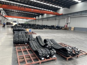 Kubota wacker neuson Kato 500*100*65 500*100*71 500*71*72 500*71*76 500*109*37 500*109*39 500*109*42 cao su đường ray cho máy xúc - Product Image 2