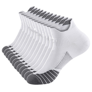 Chaussettes de compression athlétiques en nylon pour femmes et hommes, chaussettes de course d'été à la cheville - Vente en gros - Product Image 2