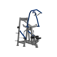 Machine de musculation dorsale circulaire Super Lat Pulldown avec mouvement d'arc naturel pour une étirement et une contraction des latérales dorsales améliorés