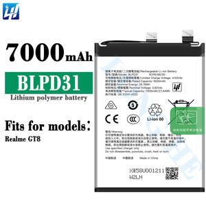 <span class=keywords><strong>Batterie</strong></span> Li-ion rechargeable BLPD31 <span class=keywords><strong>de</strong></span> haute qualité 100 % capacité pour <span class=keywords><strong>téléphone</strong></span> portable OPPO Realme GT8 - Product Image 2