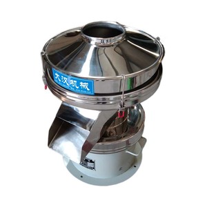 Cribadora Vibratoria Pequeña para Leche de Soja, Filtro de 420 mm de Acero Inoxidable, Cribadora Vibratoria Eléctrica para Polvo, Máquina Tamizadora de Polvo - Product Image 1