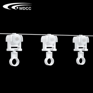 Industrial Curtain Track Runner Ripple Fold Curtain Track Runners - Product Image 1