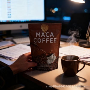 <span class=keywords><strong>กาแฟ</strong></span>สำเร็จรูปมาคาและโสมสำหรับผู้ชาย แบรนด์ส่วนตัว เพิ่มพลังชาย รสชาติกลมกล่อม สมุนไพรธรรมชาติเพื่อการเจริญพันธุ์ บรรจุในซอง - Product Image 3