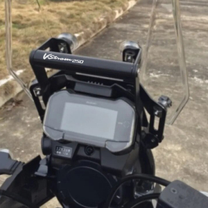 สำหรับ Suzuki vstrom 250 <span class=keywords><strong>V</strong></span>-<span class=keywords><strong>Strom</strong></span> <span class=keywords><strong>V</strong></span> <span class=keywords><strong>Strom</strong></span> <span class=keywords><strong>DL250</strong></span>ปรับยกกระจกหน้าตัวยึดนำทาง GPS โทรศัพท์ - Product Image 4