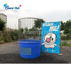 Obral Tangki Dunk Air Dewasa Plastik Bersemangat untuk Taman Trampolin Pesta Karnaval Permainan Dunk Tank Obral