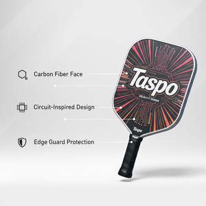 ไม้พายพิคเคิลบอล Taspo หนา 16 มม. ทำจากคาร์บอนไฟเบอร์ขึ้นรูปด้วยความร้อน T700 ไม้กราไฟต์พิคเคิลบอล ไม้พายเมทัลโบน - Product Image 2