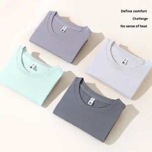 Camiseta Casual Unisex <span class=keywords><strong>Disan</strong></span> 2025, Cuello Redondo, Ajuste Holgado, Secado Rápido, Transpirable, Fresca, de Manga Corta, Absorbe la Humedad - Product Image 5