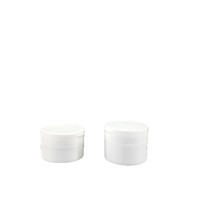 Boîte à poudre dentifrice à couvercle rabattable 80g 100g, flacon à bouche large en PP pour crème/crème de massage/baume nettoyant, emballage cosmétique et soins de la peau