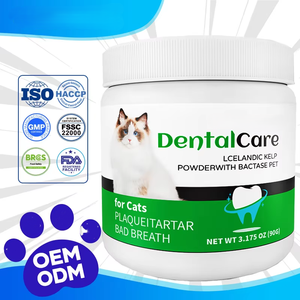 مسحوق أسنان حديث للحيوانات الأليفة OEM/ODM، مكمل للعناية بالفم يساعد على تنظيف الأسنان وإزالة البلاك للقطط والكلاب - Product Image 6