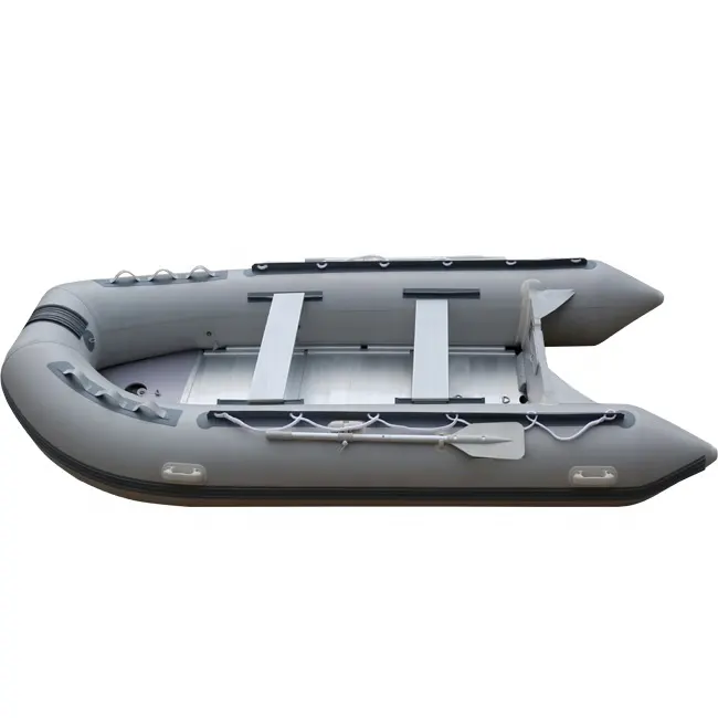 Спасательная лодка 4 м, пвх лодка с алюминиевым полом, надувная лодка