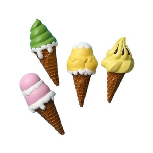 Aimants créatifs pour réfrigérateur, vente en gros, motifs de dessins animés, grands modèles, thèmes alimentaires, crème glacée, animaux, ours - Product Image 5
