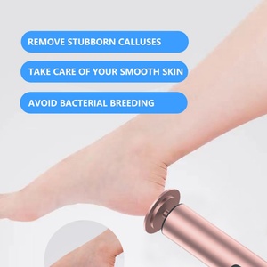Ponceuse à ongles électrique 2-en-1 et râpe anti-callosités rechargeable en acier inoxydable avec 6 vitesses - Product Image 6