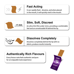 Ekstrak Elderberry dukungan imun/strip tipis Oral asam askorbat dari produsen suplemen Herbal antioksidan - Product Image 3