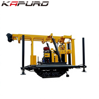 Plataforma de perforación rotativa de potencia y precisión KP-160 con núcleo hidráulico y componentes de bomba y motor que satis
