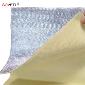 Thermal Unsulation Flame Retardant Aluminum Foil Aramid Fabric Protective Clothing For Labor Protection Cloth Protective Sleeve