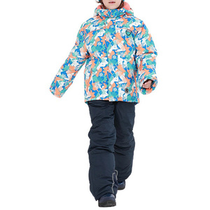 Ensemble de combinaison de ski pour enfants, comprenant une veste et un pantalon épais et imperméable pour garçons et filles. - Product Image 1