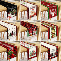 Nappe de Noël Harmony Tissu Motif Impression Décoration de Table Linge Ménage Nappe de Noël