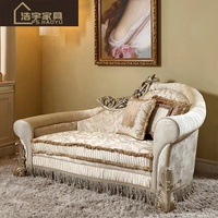 Produit très vendu Chaise longue Chaise de salon française ancienne Chaise de salon française Meilleur choix