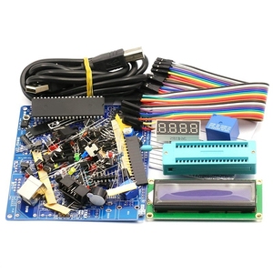 Carte d'apprentissage de microcontrôleur OKYN-G5290 51, kit de soudure DIY avec programmeur USB pour l'éducation électronique - Product Image 4