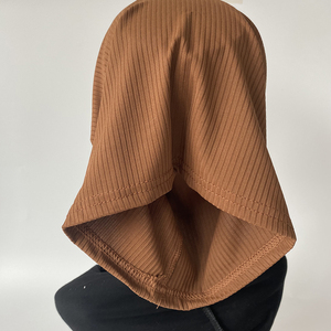 Hiyab musulmán para mujer, gorros interiores acanalados, bajo el pañuelo de tubo islámico, diadema elástica, turbante, muselman, proveedor de bufanda - Product Image 4