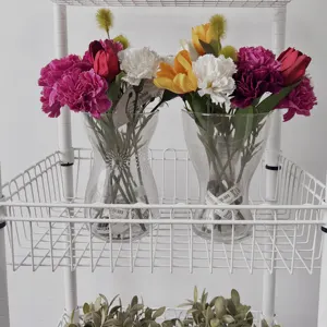 1 Wire Construction Light Heavy Duty Display Powder Coating Wire Basket Rack