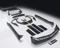 Kit carrosserie pour Mercedes-Benz Classe C W201190E, élargisseurs d'ailes Wide Body EVO2190e, pare-chocs avant, pare-chocs arrière, jupes latérales, aileron arrière
